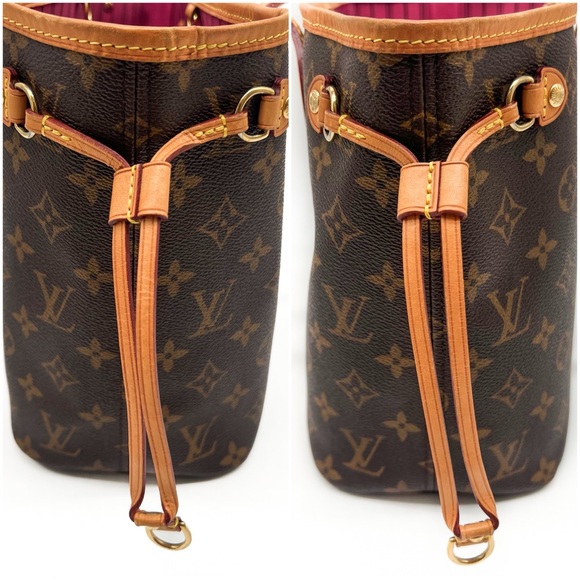 Louis Vuitton Neverfull PM Monogram Shoulder Bag with Pouch - Picture 8 of 17